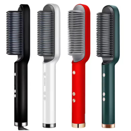 3 in 1 Electric Hair Brush with Heating Combing for 120 220 bivolt Straightened