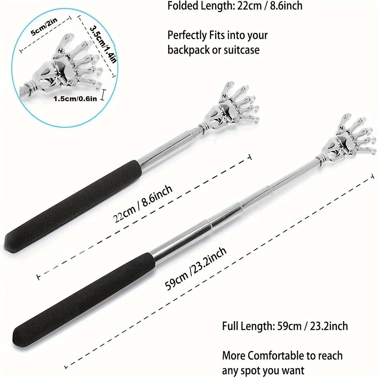 Extendable Relief Back Scratcher